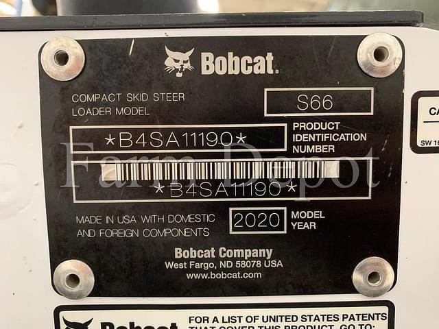 Image of Bobcat S66 equipment image 1