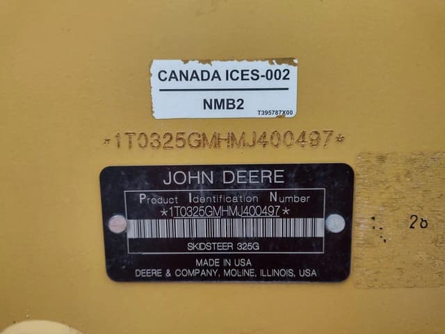 Image of John Deere 325G equipment image 4