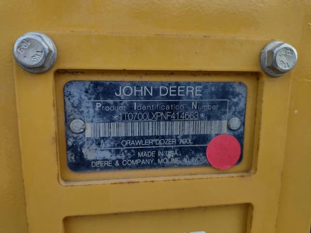 Image of John Deere 700L LGP equipment image 4