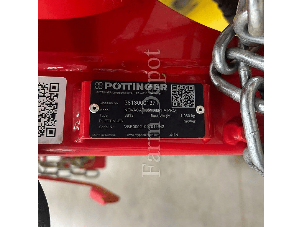 Image of Pottinger Novacat 351 Alpha Pro Image 1