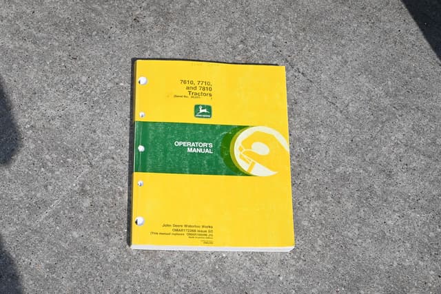 Image of John Deere 7610 equipment image 4