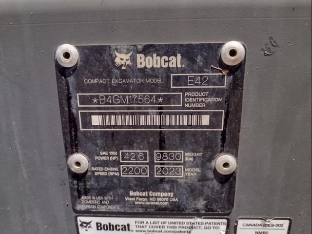 Image of Bobcat E42 equipment image 4