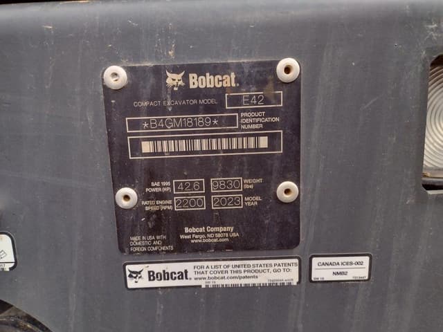 Image of Bobcat E42 equipment image 4