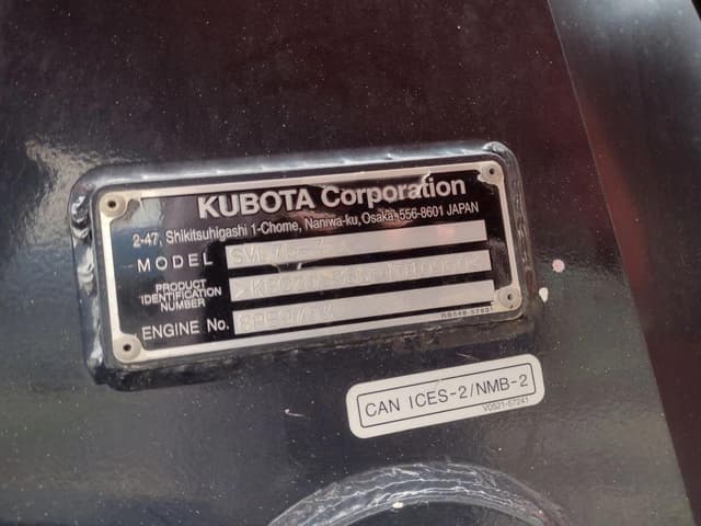 Image of Kubota SVL75-3 equipment image 4