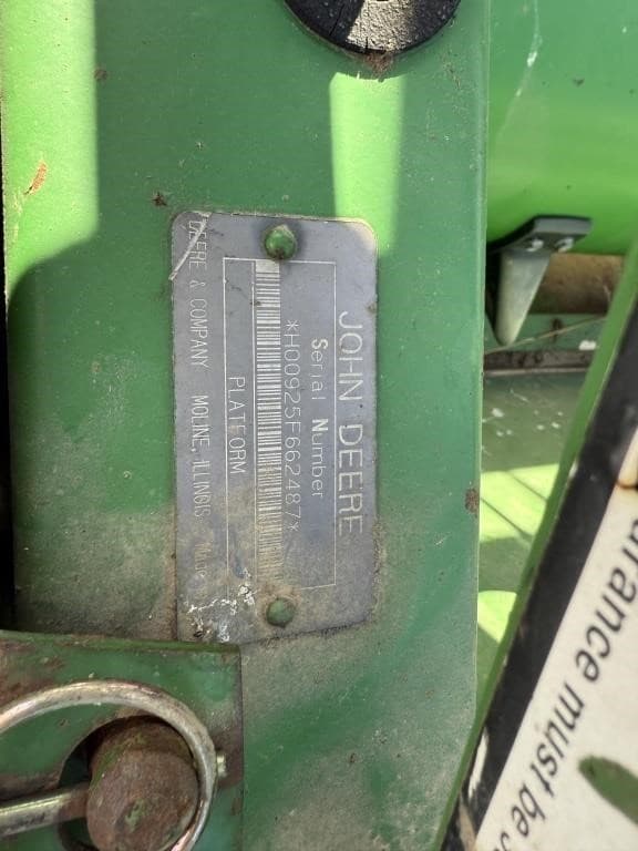 Image of John Deere 925 equipment image 4