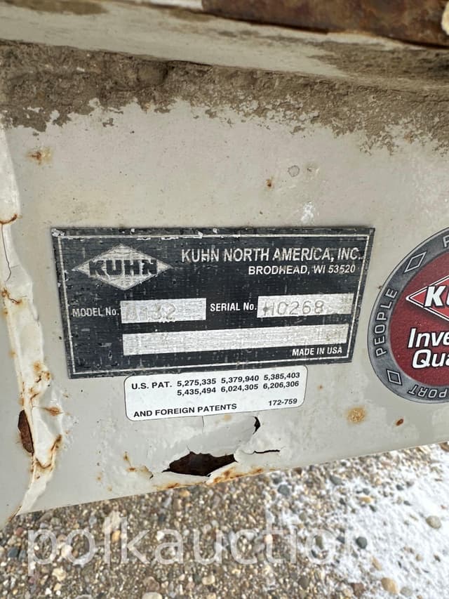 Image of Kuhn Knight 8132 equipment image 2