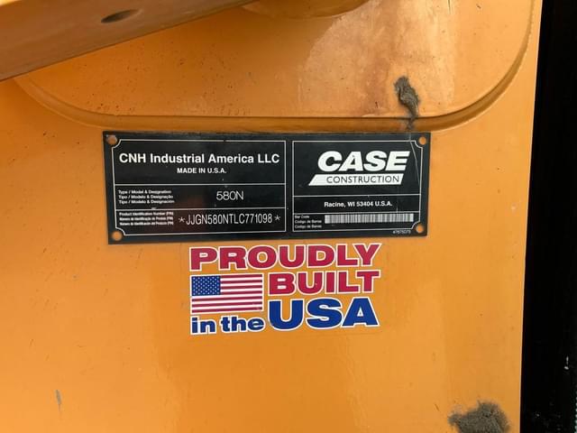 Image of Case 580N equipment image 1