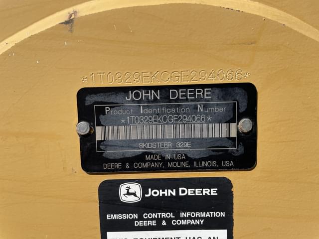 Image of John Deere 329E equipment image 1