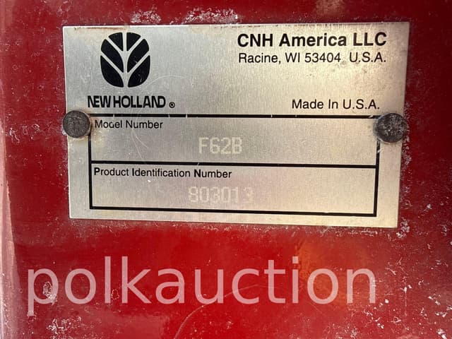 Image of New Holland F62B equipment image 4