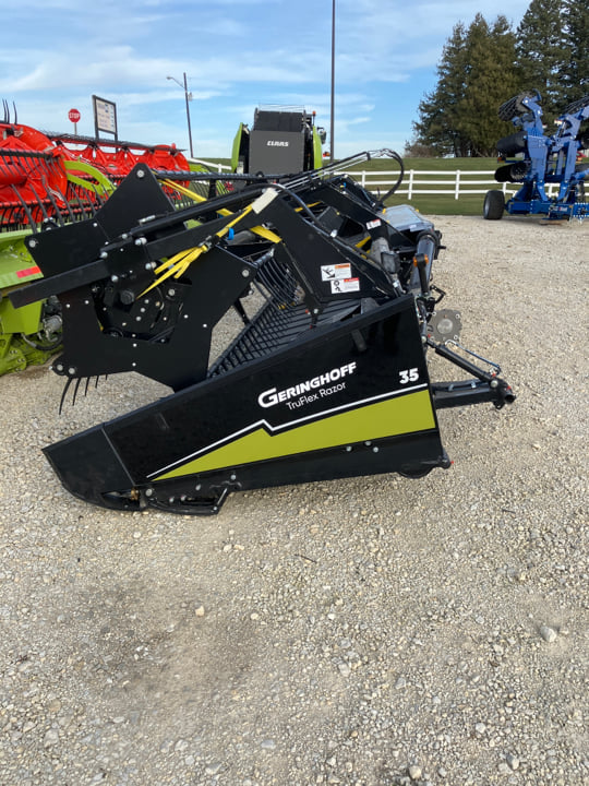 SOLD - 2023 Geringhoff TruFlex Razor Stock No. EQ0075440 Harvesting ...