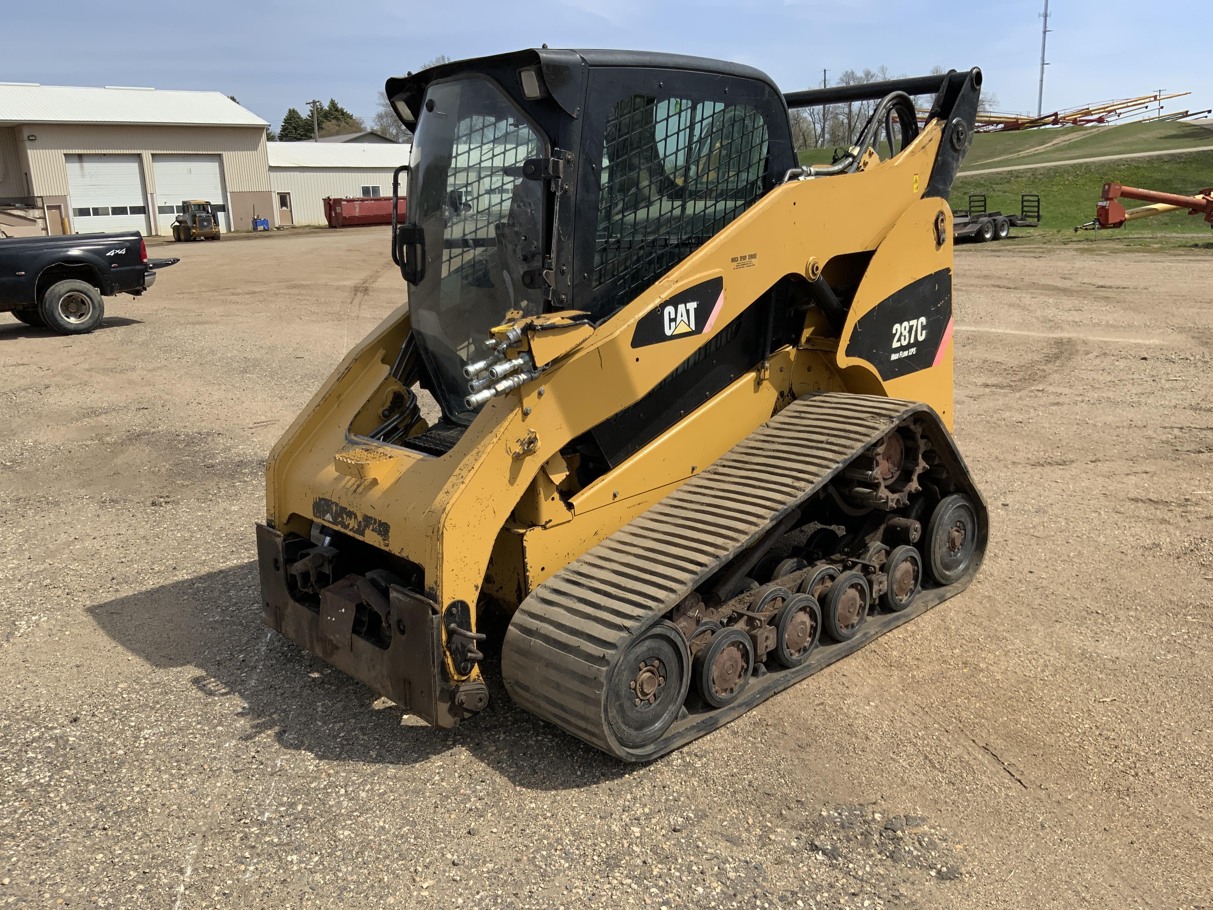 SOLD - Caterpillar 287 Lot No. 27257 Construction with 4,685 Hrs ...