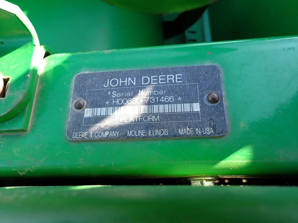 Image of John Deere 630F Image 1