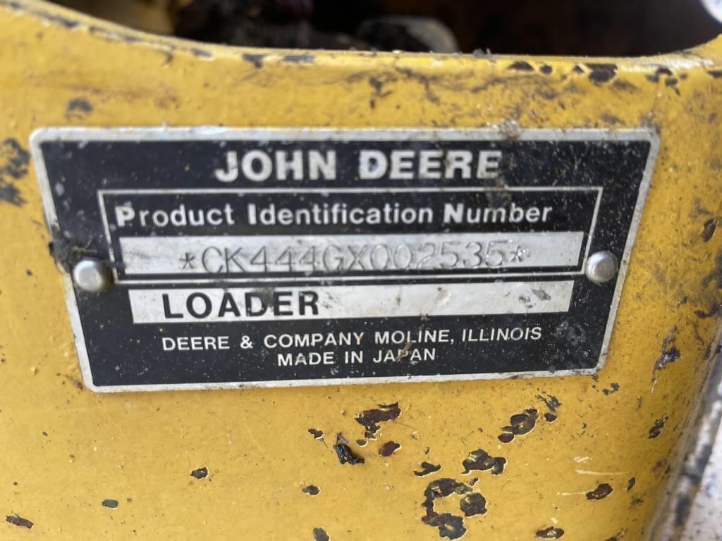 John Deere 444G Construction Wheel Loaders for Sale Tractor Zoom