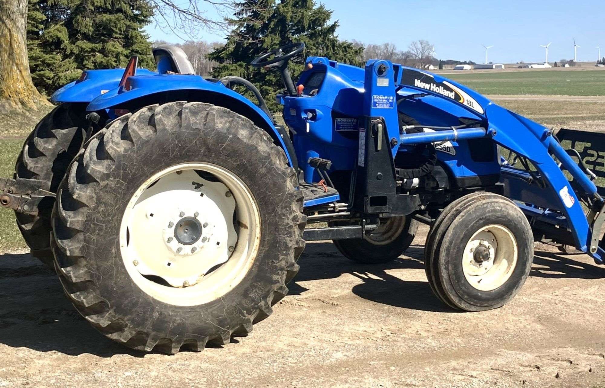2008 New Holland TC55DA Equipment Image0