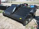 TOPCAT ECSSLR72 72" Skid Steer Loader Landscape Rake Rock Attachment, Capacity 3/4"-6", Hoses & Image