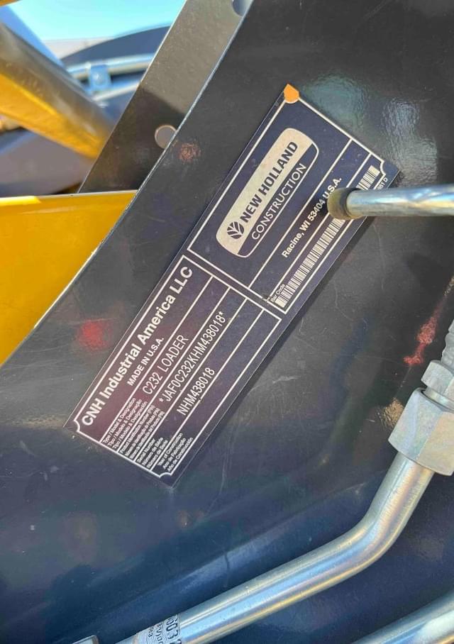 Image of New Holland C232 equipment image 2