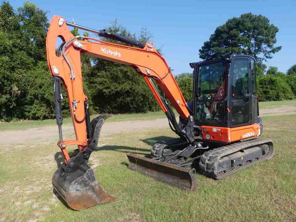 SOLD - 2021 Kubota KX057-5 Lot No. 1464 Construction with 264 Hrs ...