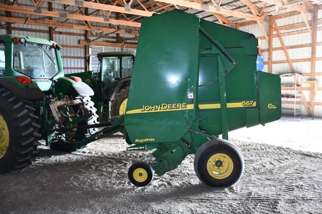 Image of John Deere 567 MegaWide equipment image 4