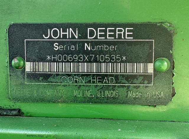 Image of John Deere 693 equipment image 4