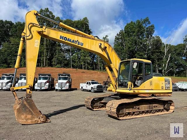 Image of Komatsu PC200LC-7 equipment image 1