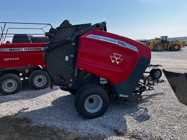 Image of Massey Ferguson RB4180V equipment image 4