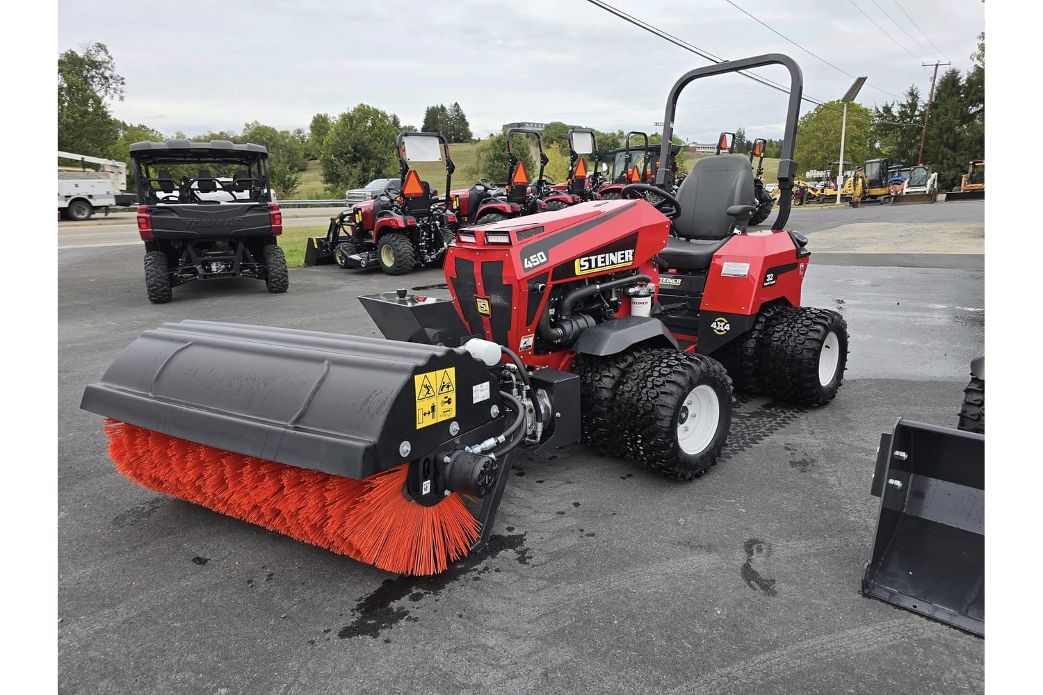 Steiner 52" Angle Broom Equipment Image0