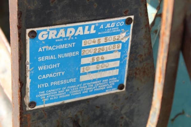 Image of Gradall 544D-10 equipment image 2