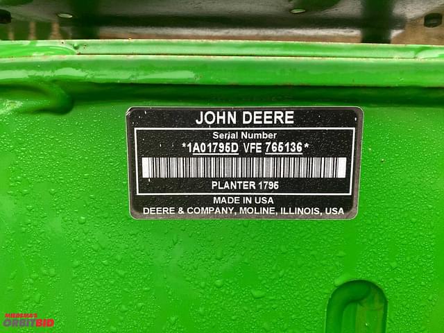 Image of John Deere 1795 equipment image 2