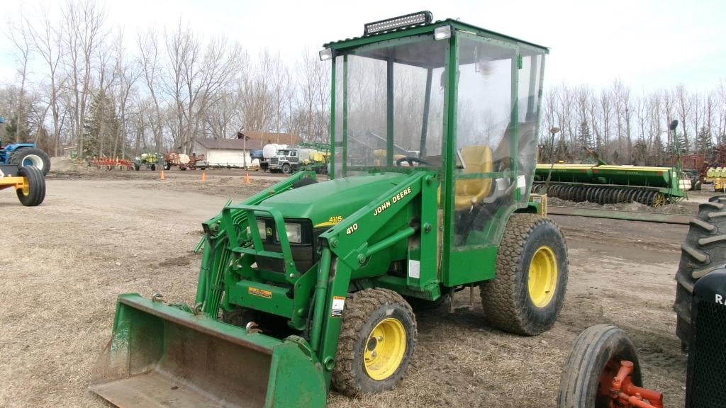 SOLD - 2004 John Deere 4115 Lot No. 533 Tractors with 1,635 Hrs ...