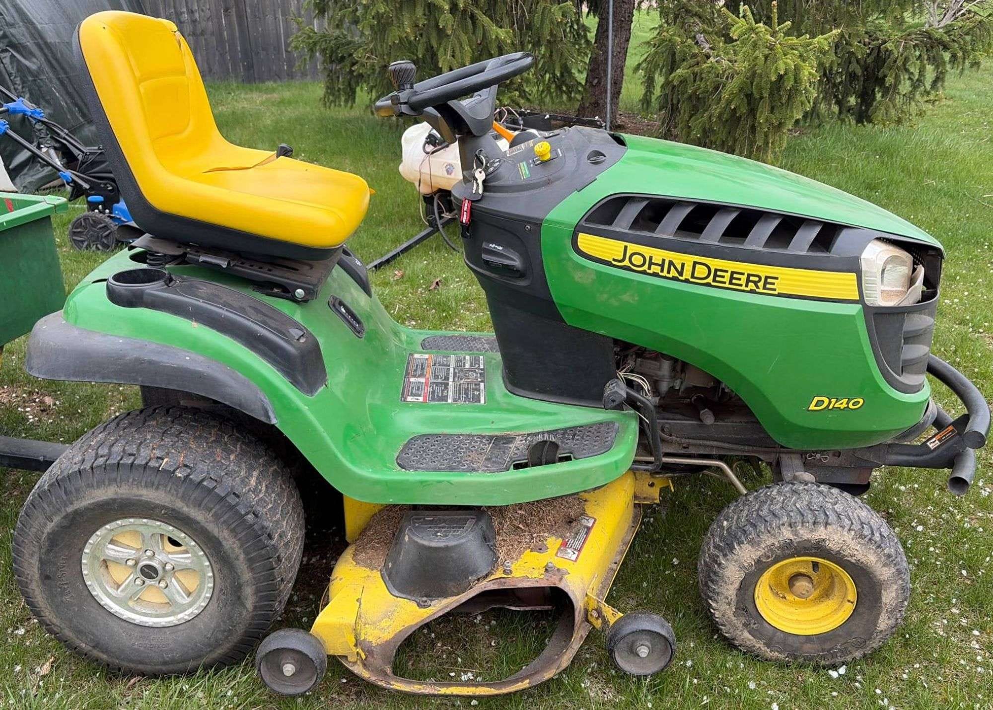 John Deere D140 Equipment Image0