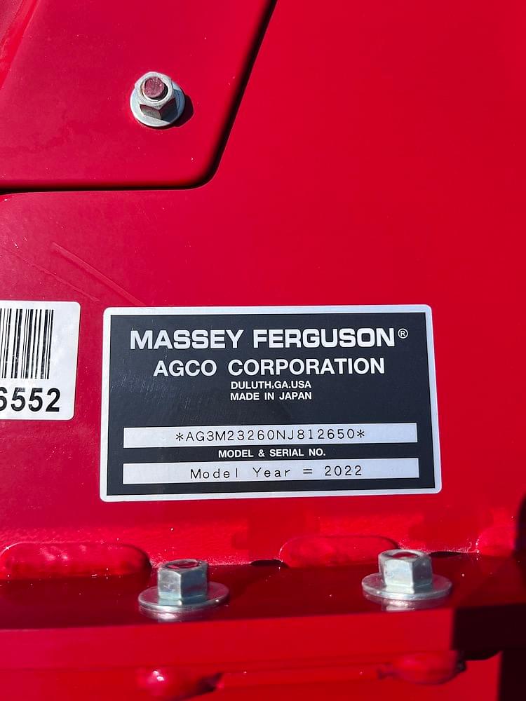 Image of Massey Ferguson 2326 Image 1