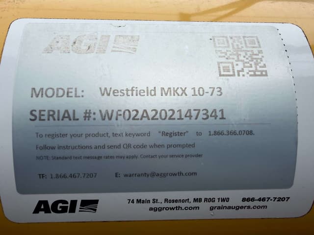 Image of Westfield MKX10-73 equipment image 3