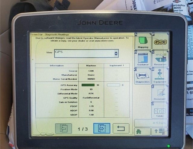 Main image John Deere GreenStar 2630