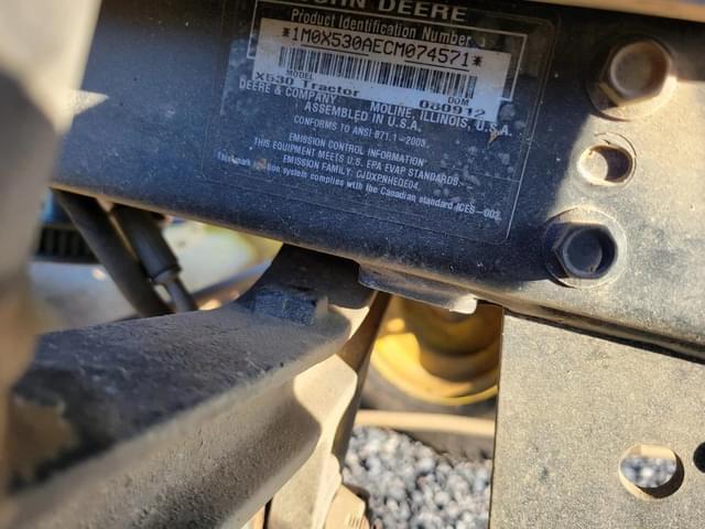 Image of John Deere X530 equipment image 4