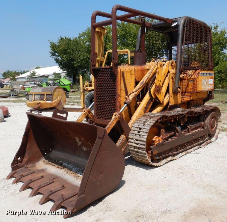 SOLD - John Deere 555A Lot No. DM6448 Construction with --- Hrs ...