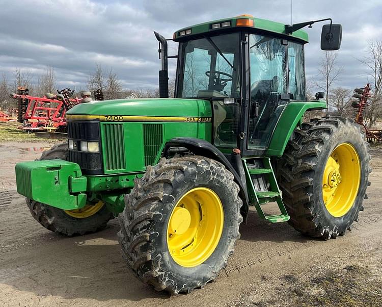 1996 John Deere 7400 Tractors 100 to 174 HP for Sale | Tractor Zoom