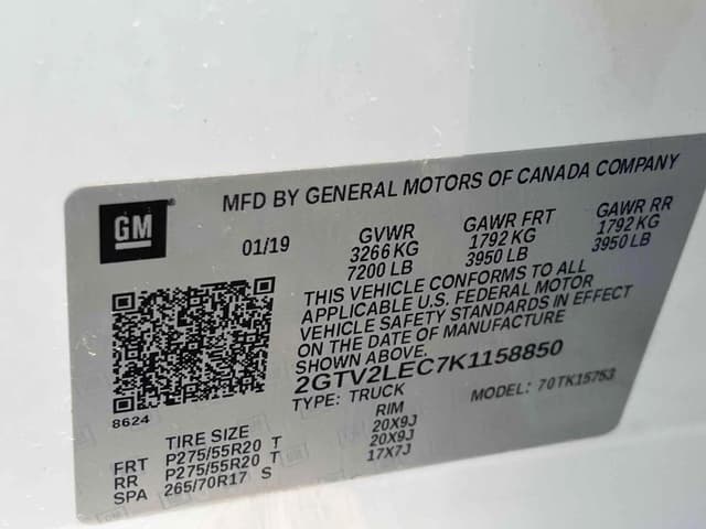 Image of GMC 1500 equipment image 2