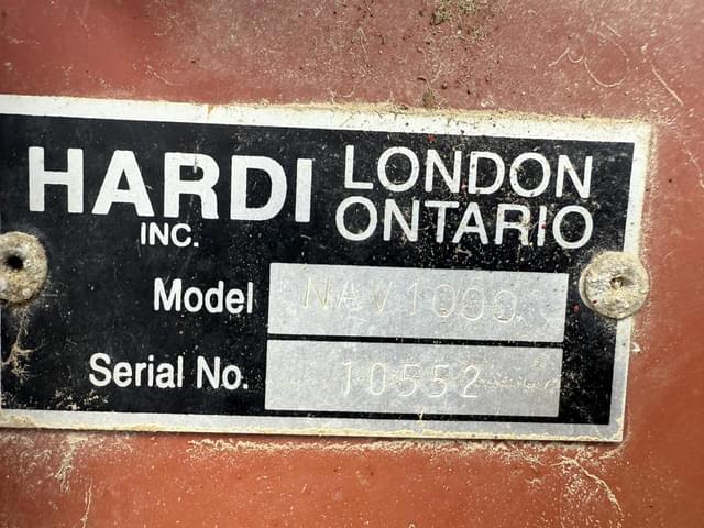 Image of Hardi Navigator 1000 equipment image 3