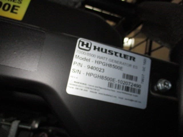 Image of Hustler HPGH8500E equipment image 1