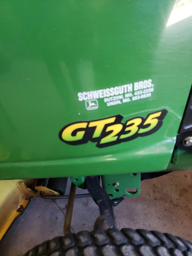 Image of John Deere GT235 equipment image 1