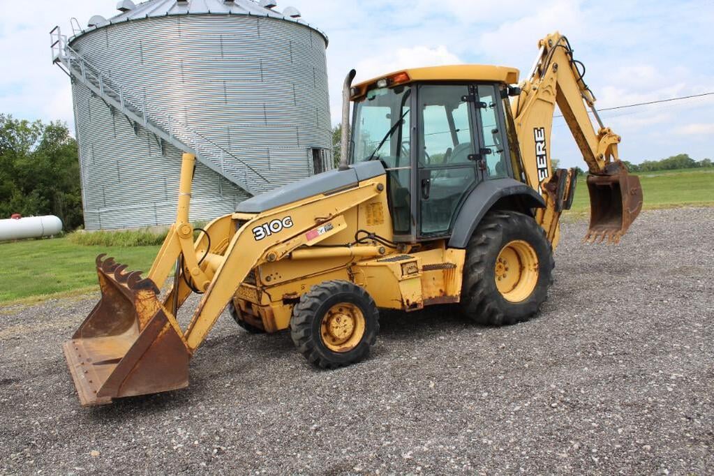 SOLD - John Deere 310G Lot No. 488-4207 Construction with 2,300 Hrs ...