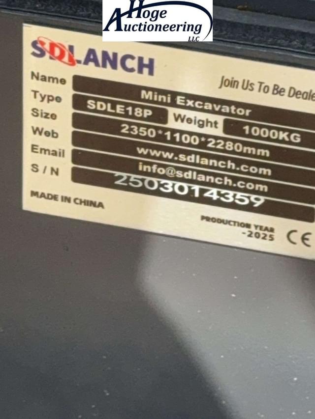 Image of SD Lanch SDLE18P equipment image 1