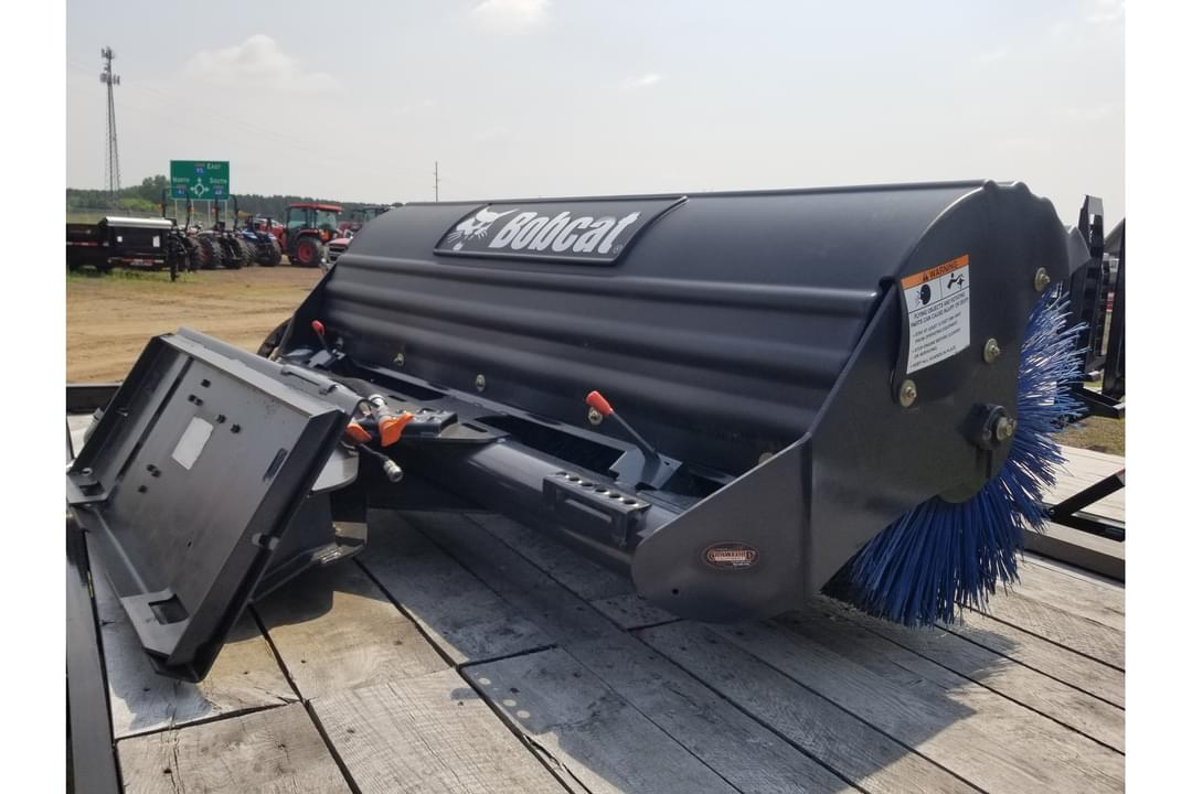 Image of Bobcat 84" Angle Broom Image 1