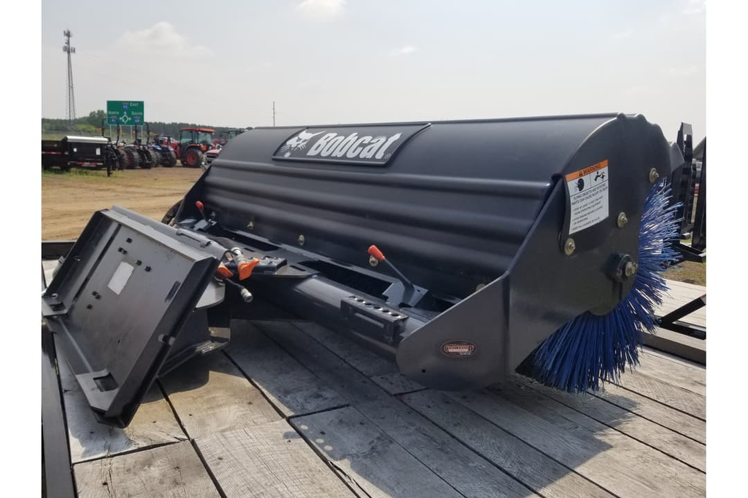Image of Bobcat 84" Angle Broom Image 1