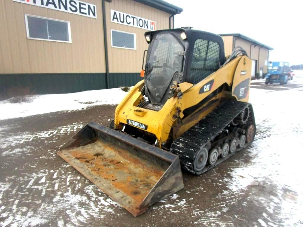 SOLD - 2011 Caterpillar 277C Lot No. 5156 Construction with 2,820 Hrs ...