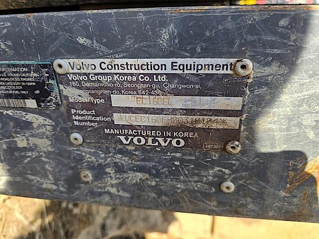 Image of Volvo EC160EL equipment image 4