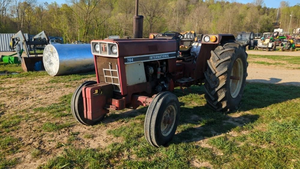 SOLD - L9- INTERNATIONAL 784 TRACTOR- 2WD- DIESEL- ALL ORIGINAL- SELLER ...