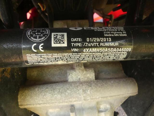 Image of Polaris Sportsman 500 equipment image 4