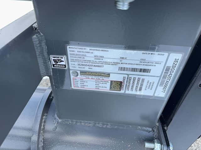 Image of Industrias America M862 equipment image 3