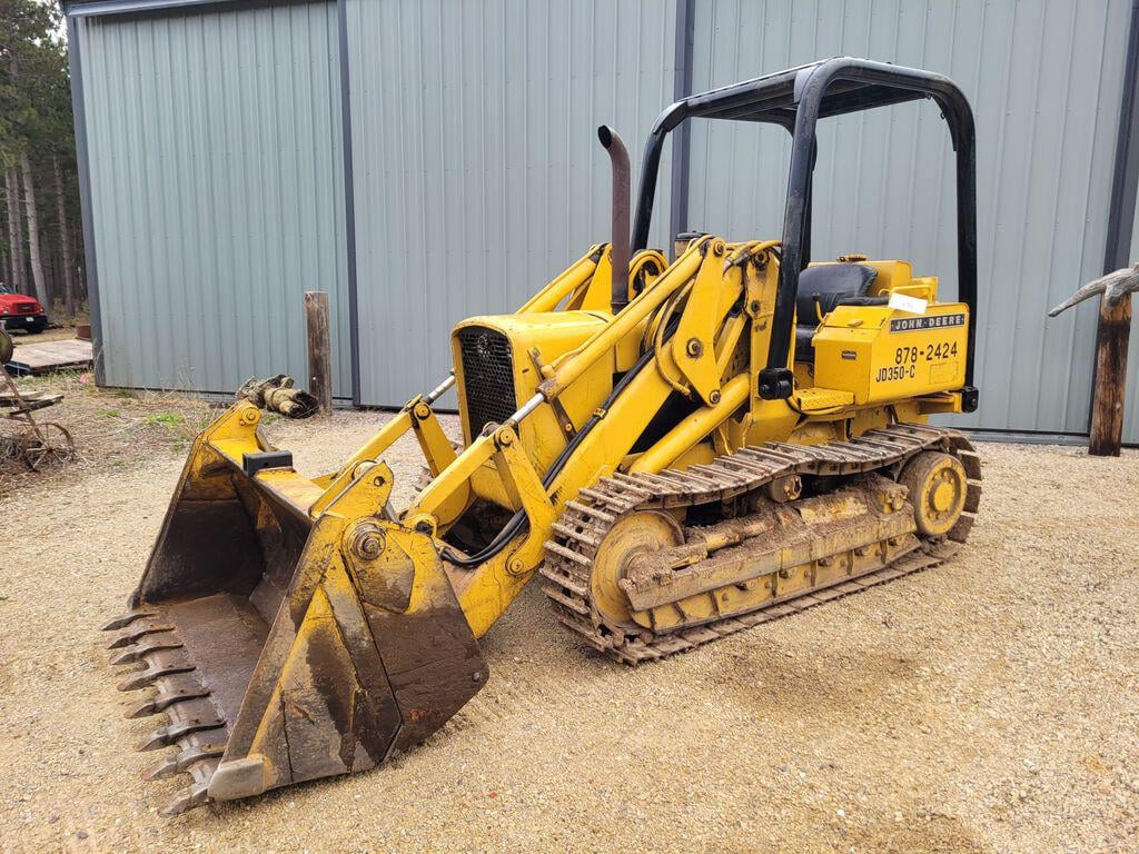 SOLD - John Deere 350C Lot No. 105 Construction with 3,790 Hrs ...